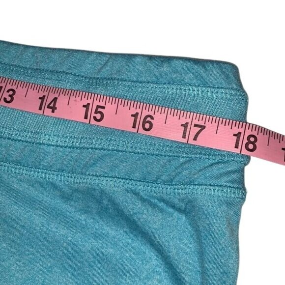 Champion Elite Womens Teal Capri Pants L Drawstring Waist Polyester/Spandex Blen - Picture 10 of 11